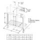 Superior 35 '' Contemporary Linear Direct Vent Gas Fireplace - DRL3535TEN - Image 5