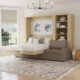 Queen Size Murphy Bed with Extended Couch | Inovabed - Image 2