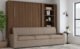 Queen Size Murphy Bed with Extended Couch | Inovabed - Image 25