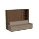 Queen Size Murphy Bed with Extended Couch | Inovabed - Image 29