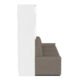 Queen Size Murphy Bed with Extended Couch | Inovabed - Image 16
