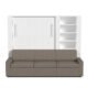 Queen Size Murphy Bed with Extended Couch | Inovabed - Image 12