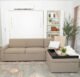 Queen Size Murphy Bed with Extended Couch | Inovabed - Image 19