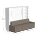 Queen Size Murphy Bed with Extended Couch | Inovabed - Image 24