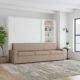 Queen Size Murphy Bed with Extended Couch | Inovabed - Image 32
