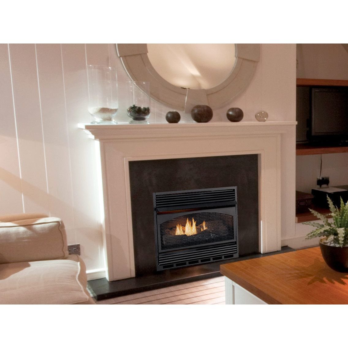 superior26ventfreegasfireplacewithmillivoltignitionVCM3026ZMN8.jpg Superior 26'' Vent Free Gas Fireplace With Millivolt Ignition VCM3026ZMN - Image 1