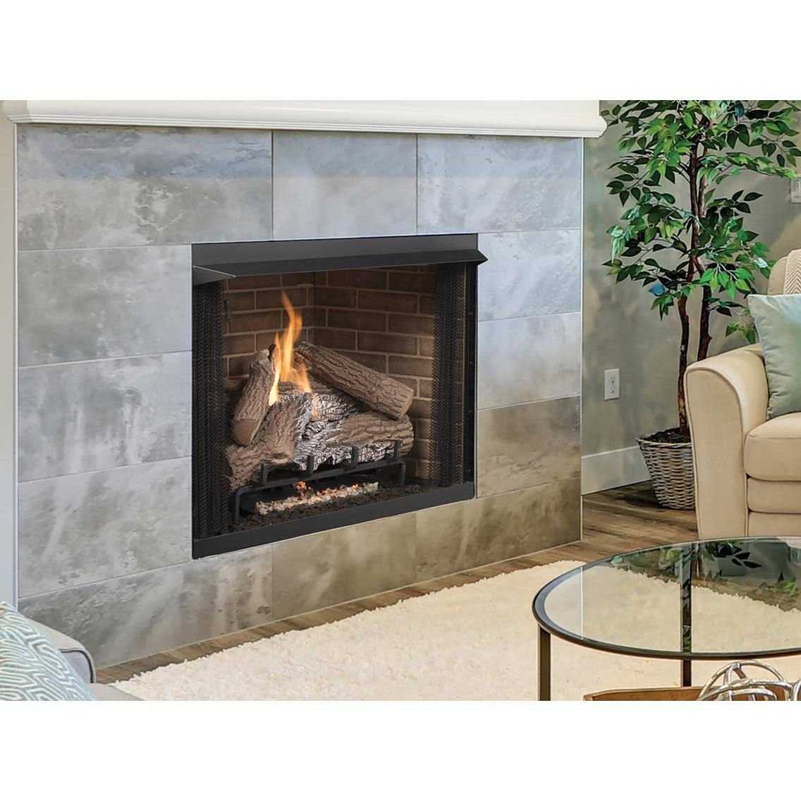 superior36traditionalventfreegasfireplacewithwhitestackedrefractorylinersandfloorVRT3136WS6.jpg Superior 36" Traditional Vent-Free Fireplace - Image 1
